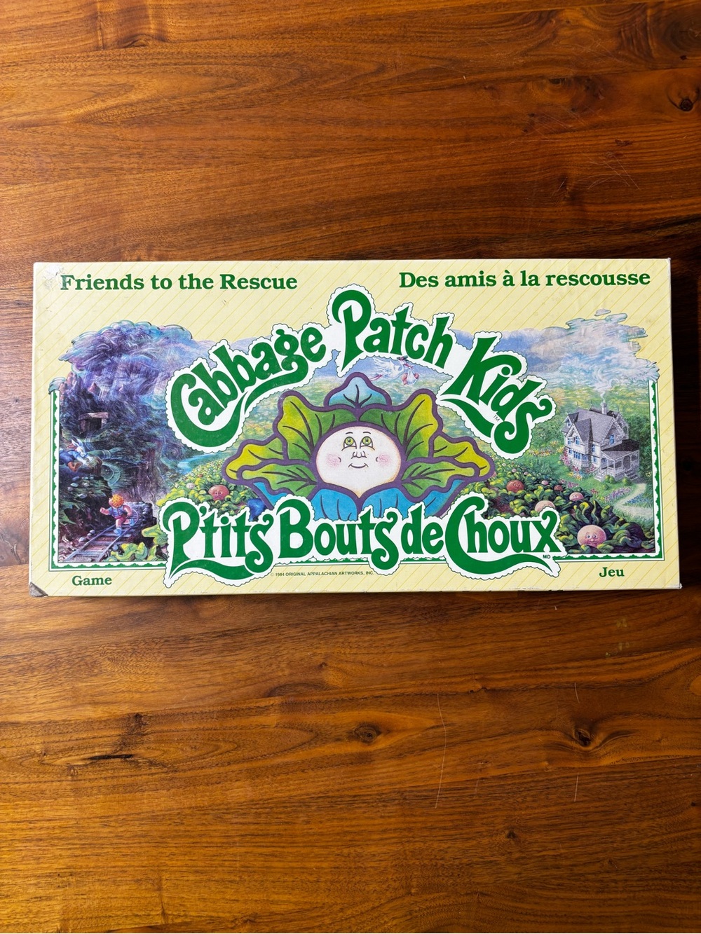 Parker Brothers Cabbage Patch Kids Friends to the Rescue board game 1984